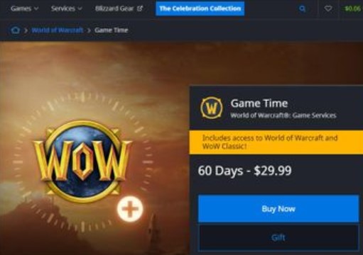 How To Add A Credit Card To World Of Warcraft 1