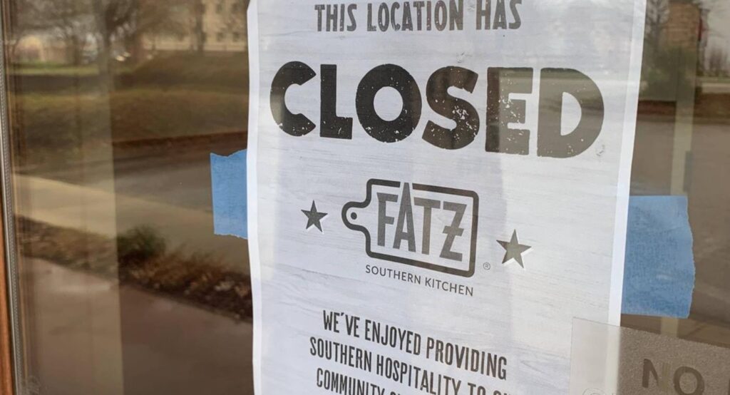 The Closure of Fatz Cafe
